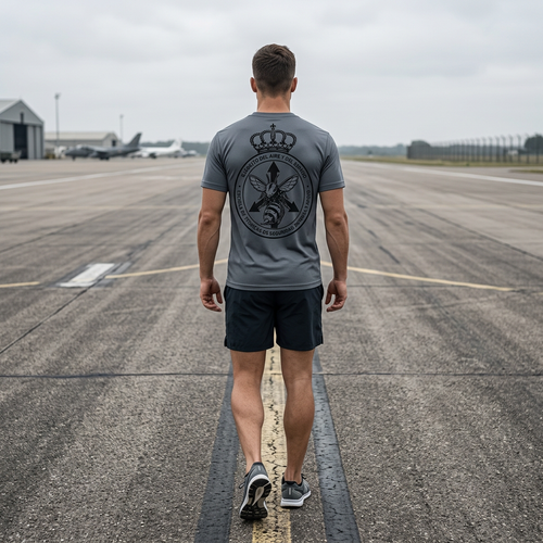 Camiseta Gris aviación - Básica ETESDA 2026